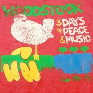 Girls 7/8 Woodstock tshirt